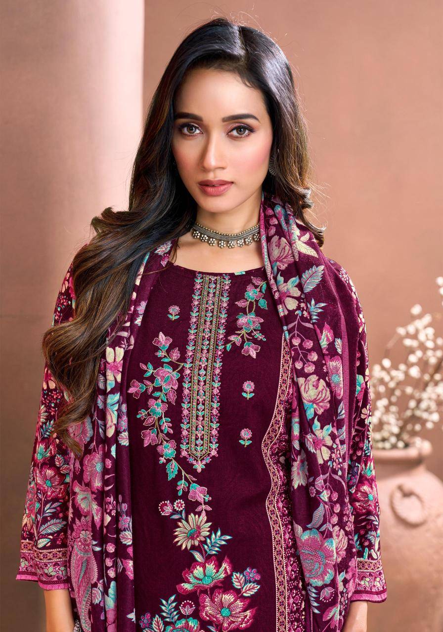 Alok suit riaz Unstitched dress materials